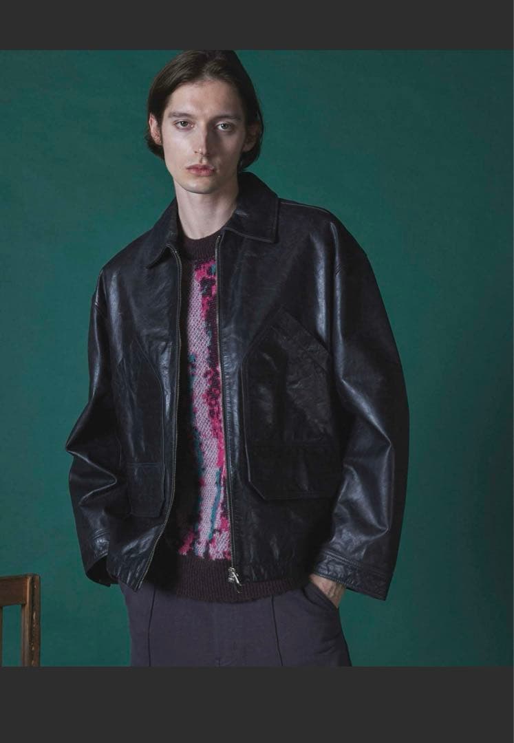 メゾンスペシャル】バッファローレザープライムオーバーシングル