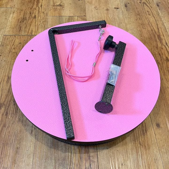 回転トリミングテーブル ピンク 犬 カット