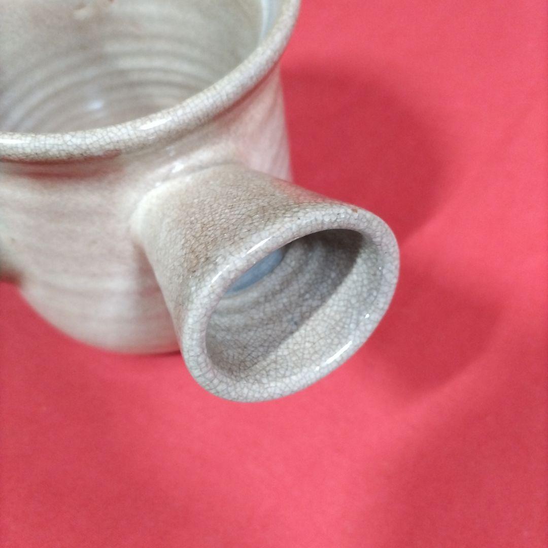 萩焼の大きな横手急須 田原陶兵衛 箱無 昭和初期 煎茶道具 宝