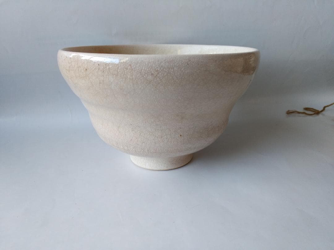 色絵 薩摩焼 藤絵 茶碗 合箱 茶道具 茶器 抹茶碗 美品 です。