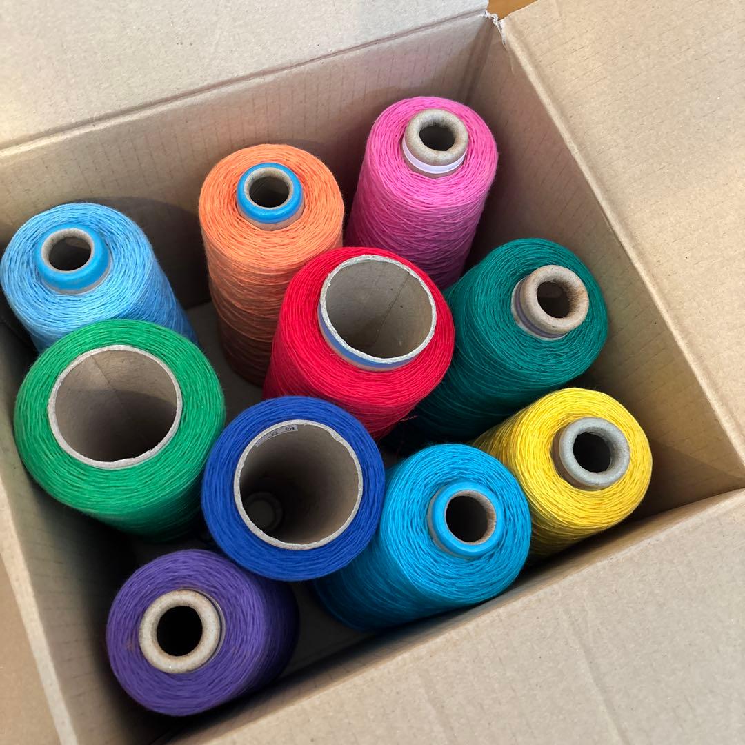 Clover 手織りセット（さおり織） 多色糸付き