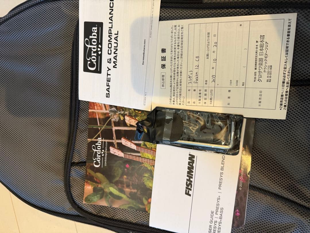 Cordoba Fusion 12 シナモン・バースト《エレガットギター》