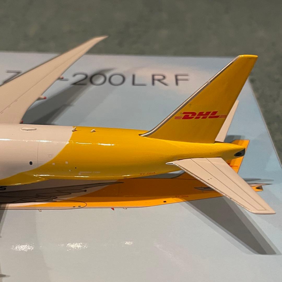 DHL SINGAPORE AIRLINES 777-200LRF シンガポール