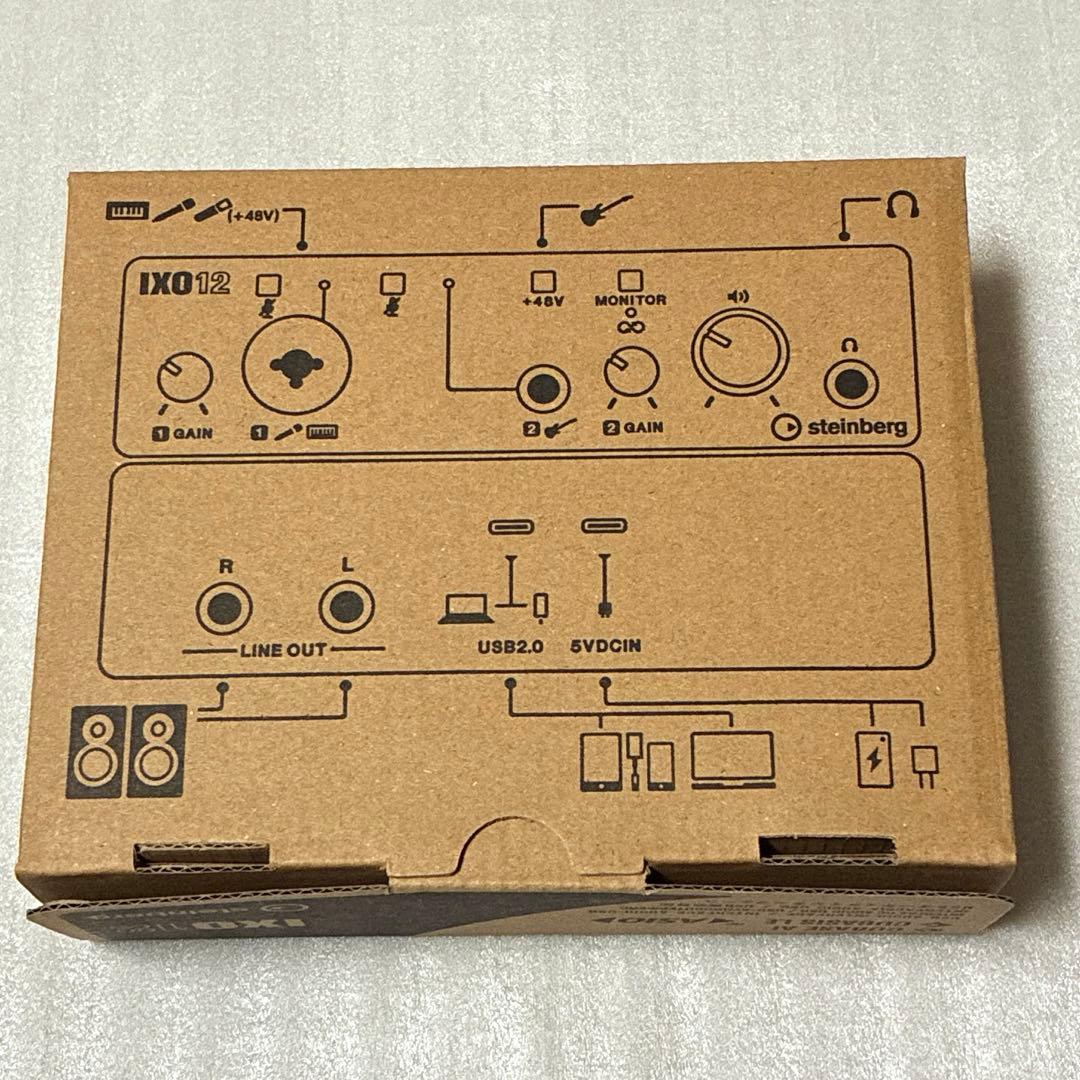 Steinberg IXO12 オーディオインターフェース/DLコード未使用｜DL