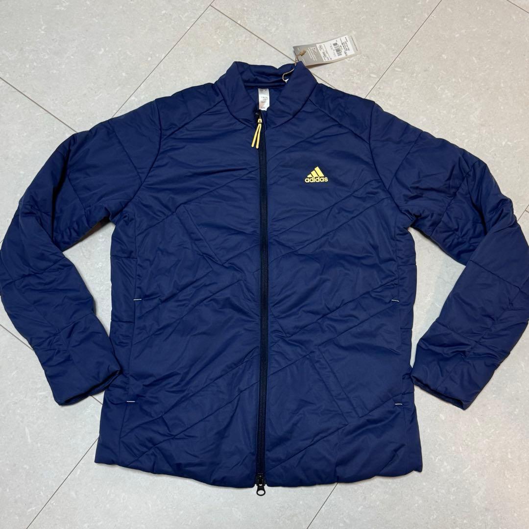 ビッグアディダスロゴ 保温中わた長袖フルジップジャケットスカート セットアップ