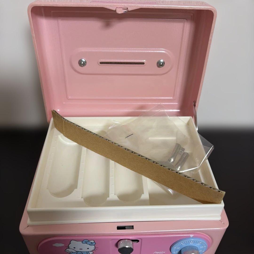 最終値下げ】レア ハローキティ エンジェル 手提げ金庫 1999年希少品