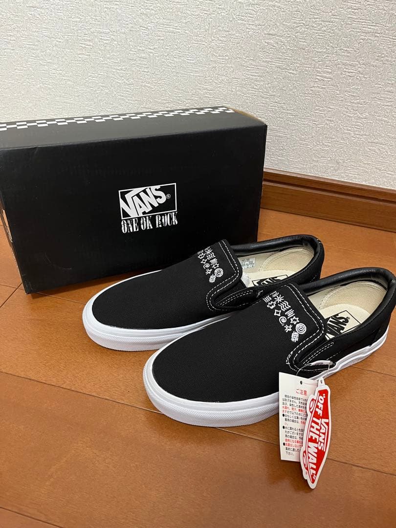 ONE OK ROCK VANS 限定 コラボ ワンオク 24cm スリッポン ONE OK ROCK