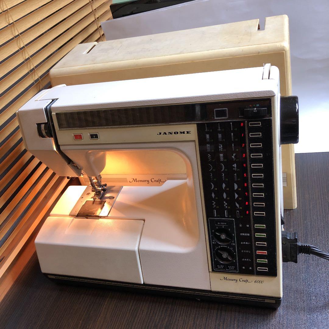 JANOME コンピュータミシン メモリークラフト6000