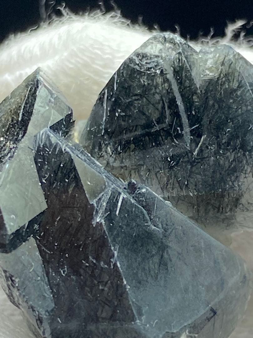 ブルー ザギ水晶 ザキ鉱山 ザギマウンテンクォーツ 10g リーベカイト