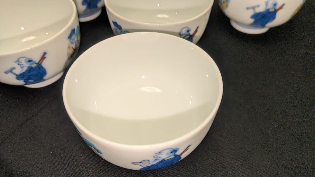 十三代柿右衛門 湯呑10客揃 湯飲 酒井田柿右