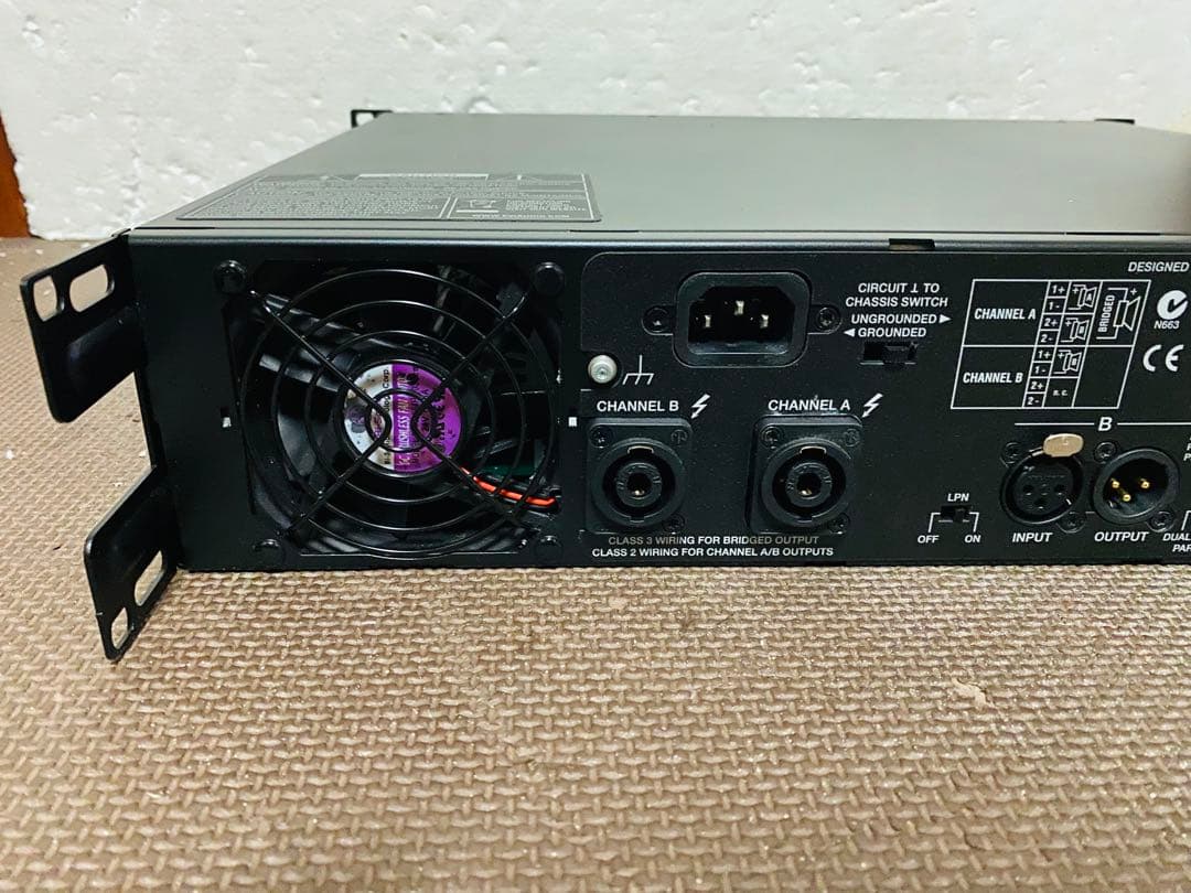 EV Q1212 パワーアンプ 動作確認済み。良い品。