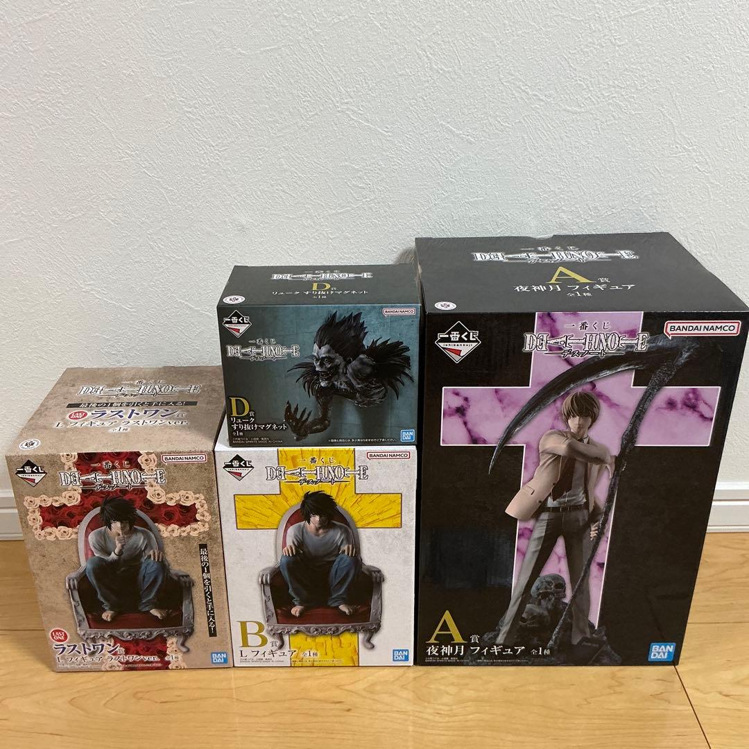 一番くじ デスノート A＋B＋D＋ラストワン賞 合計28点セット