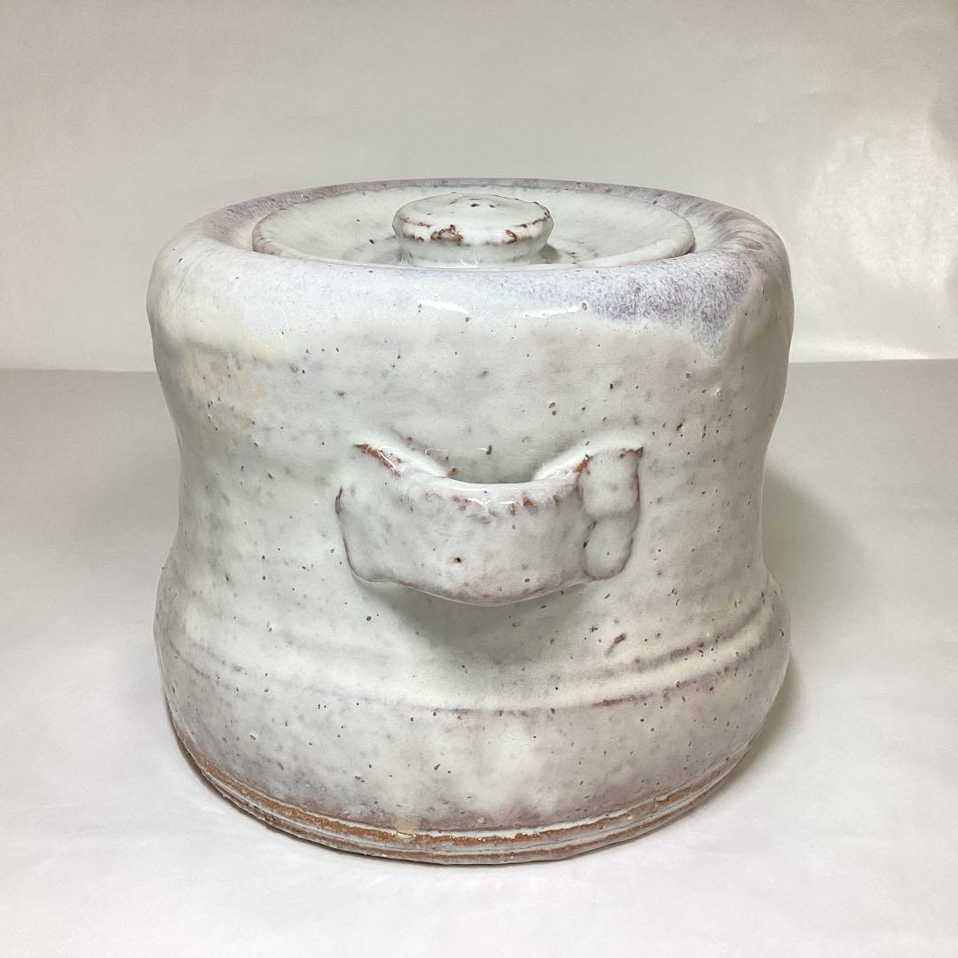 水指 萩 指月窯 波多野善蔵 塗蓋付 木箱入 茶道具 古物品 - メルカリ