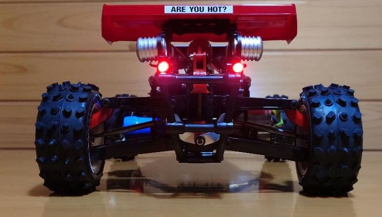 タミヤ完成モデルラジコンXB ホットショットフルセットLEDライト付新品