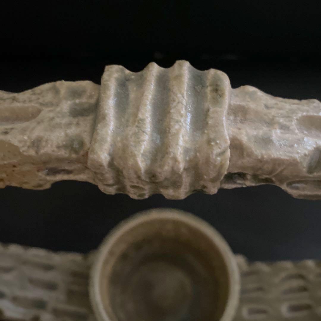 未使用 自宅保管品 大型花器『花窓』瀬戸 元青磁の名家 - メルカリ