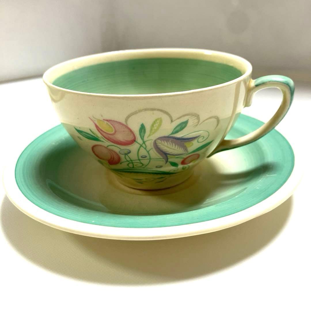 スージークーパー ドレスデンスプレイ カップ ソーサー プレート