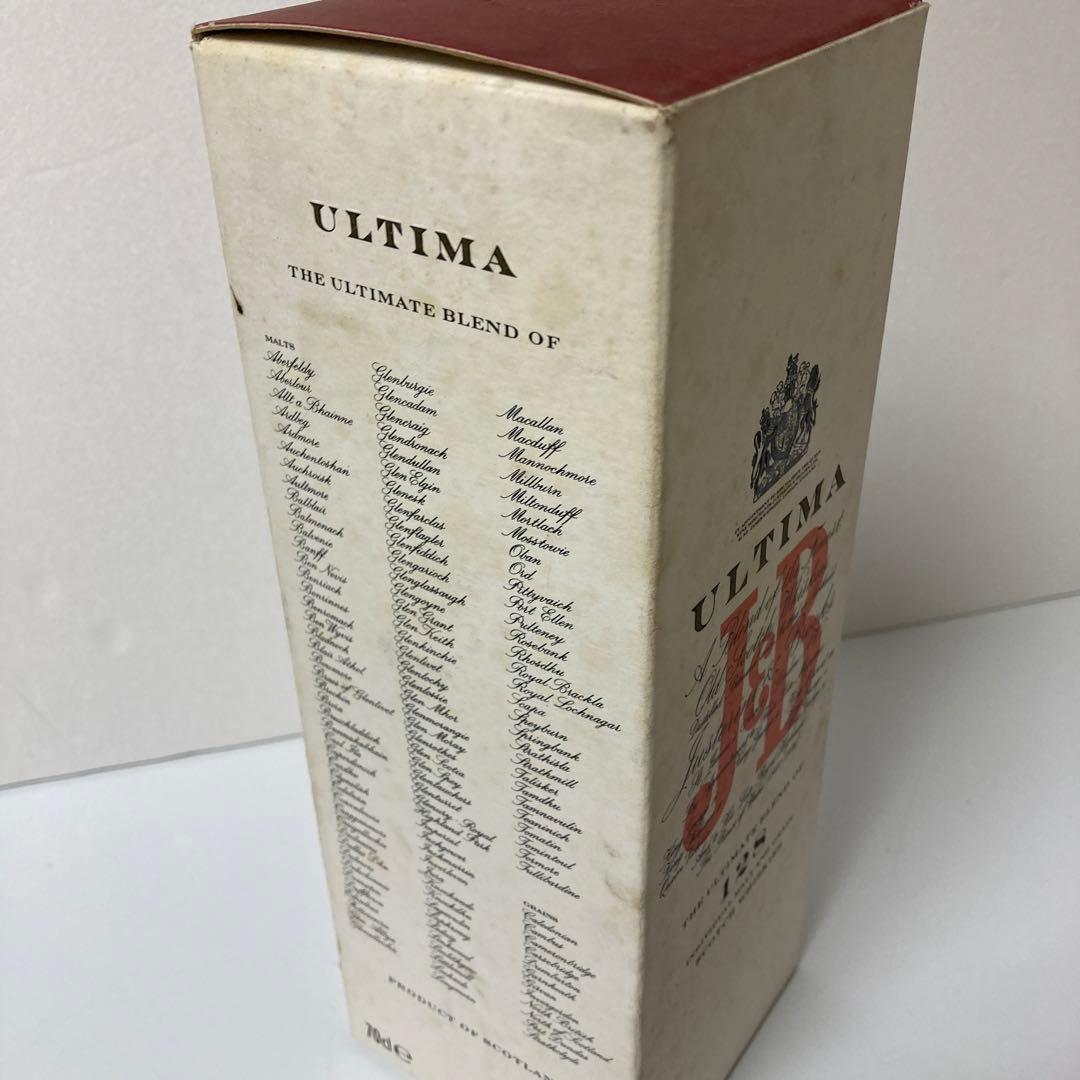 古酒 超激レア 幻のJ&B ULTIMA ウルティマ 原酒128種ブレンド - メルカリ