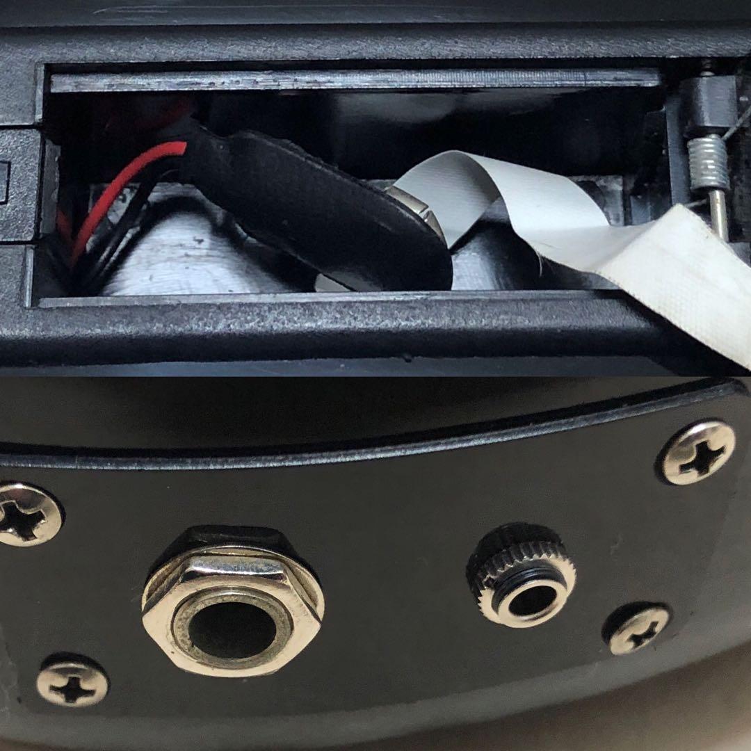 【美品】ZO-3 ブラック アンプ内蔵ミニギター 専用ケース付き！！ぞうさん