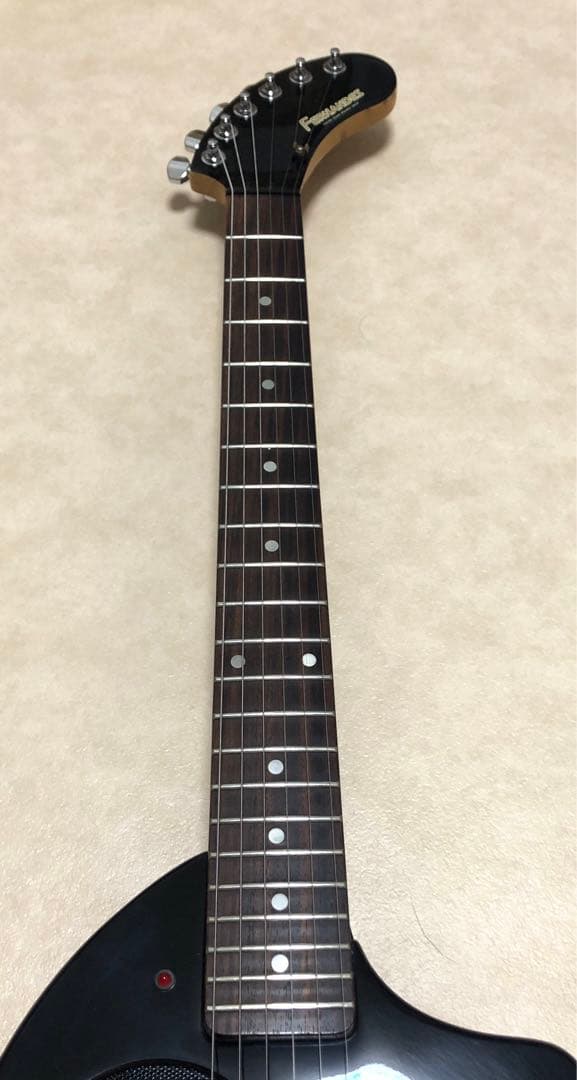 【美品】ZO-3 ブラック アンプ内蔵ミニギター 専用ケース付き！！ぞうさん