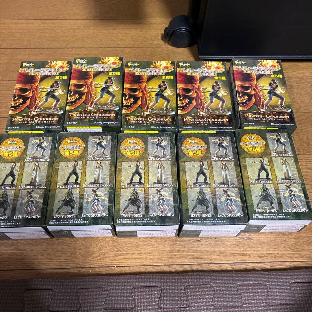 ‼️新品‼️ パイレーツオブカリビアンフェギア10個ジャンクスパロウ、ジョニーデップ