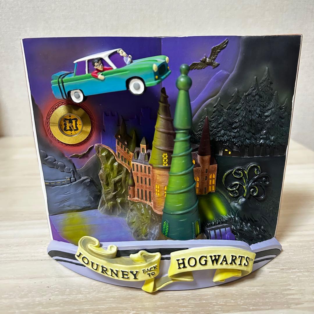 ミニチュアハリーポッター時計、限定版。ホグワーツへの旅をテーマにした装飾品。 世界中から愛される、映画『ハリー・ポッター』シリーズ。憧れの