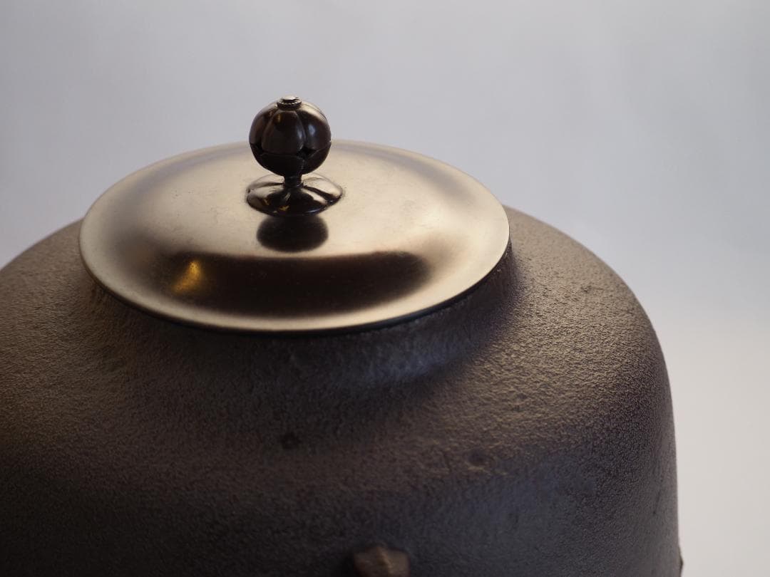 人間国宝】高橋敬典造『阿弥陀堂釡』（共箱）