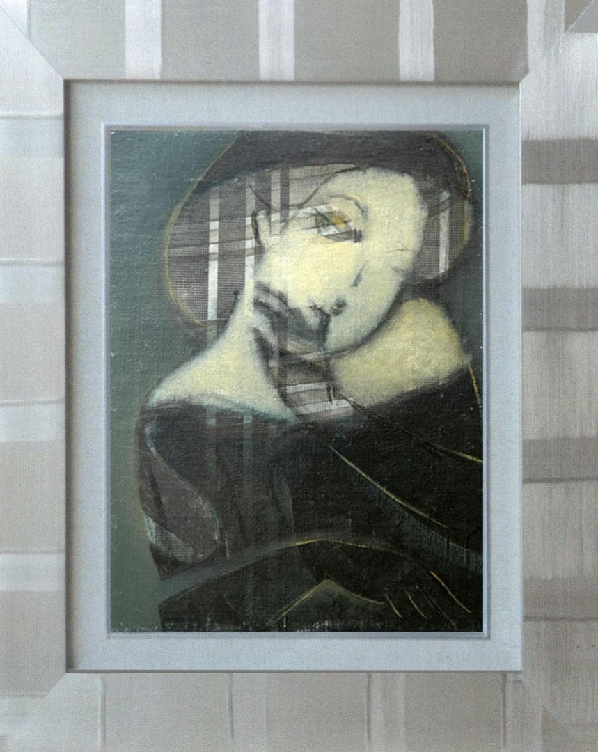油絵 絵 絵画 インテリア F4-052313 人物 女性像