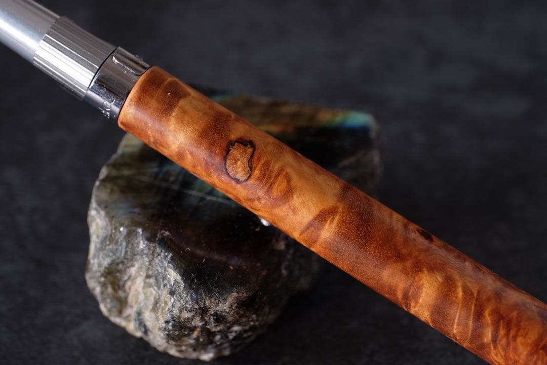 高村杢工房PG5木軸カスタムシャープペンシル0078 花梨瘤 - メルカリ