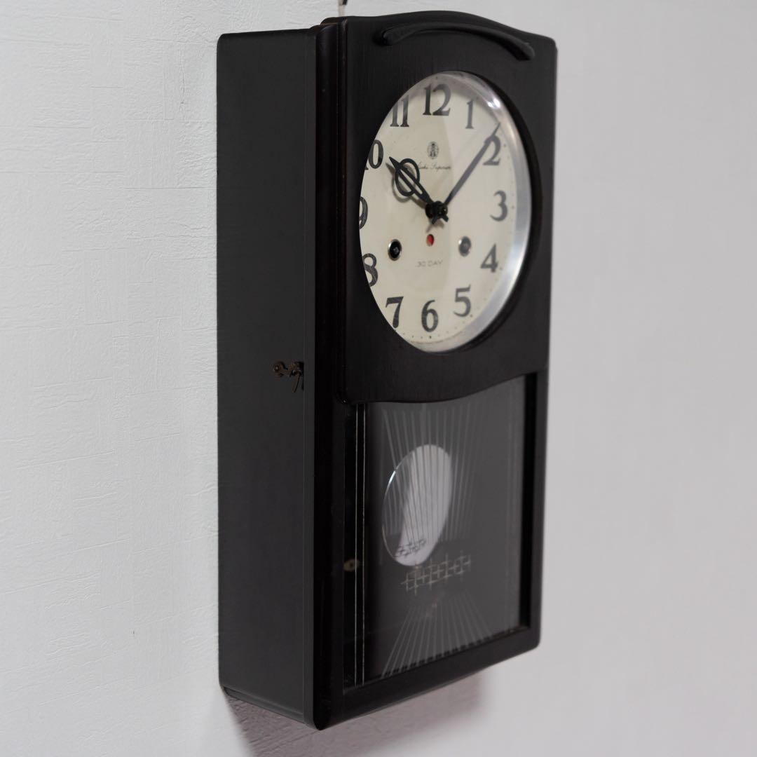 愛知時計　振り子時計　昭和レトロ　オーバーホール済　動作品