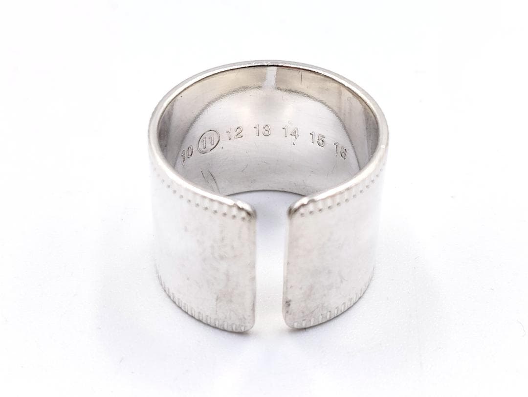 超希少☆18AW／メゾンマルジェラ／4連リング／シルバー925／アーカイブ品