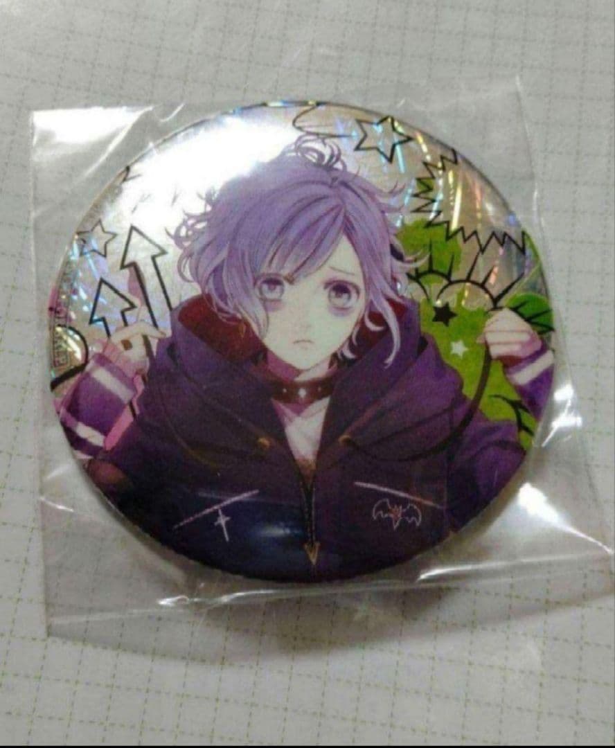 ディアラバ カナト ホロ缶｜DIABOLIK LOVERS 逆巻カナト ホロ缶バッジ