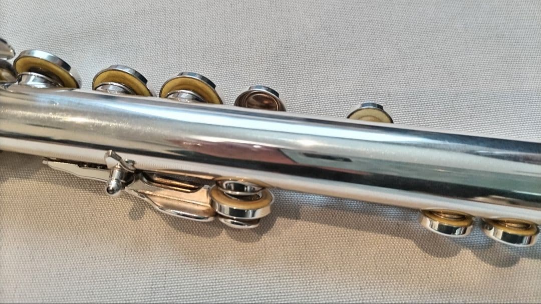 YAMAHA ヤマハフルート 311 Eメカ付き　頭部管銀製