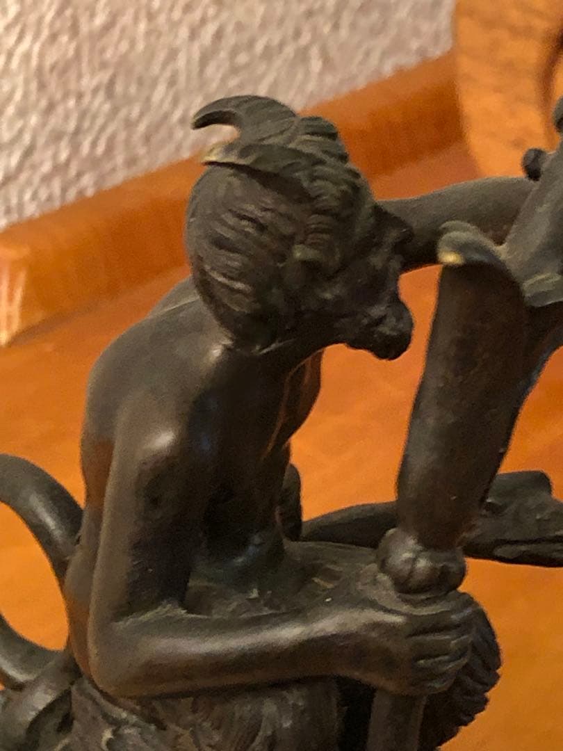 アンティーク1890s デビル悪魔オカルト骨董インダストリアルレトロ