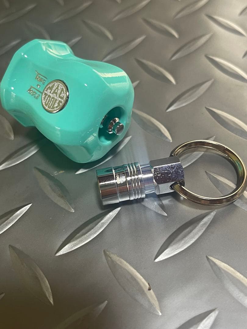 マックツール、2018限定、KHDGS2グリーン、改造グリップキーホルダー