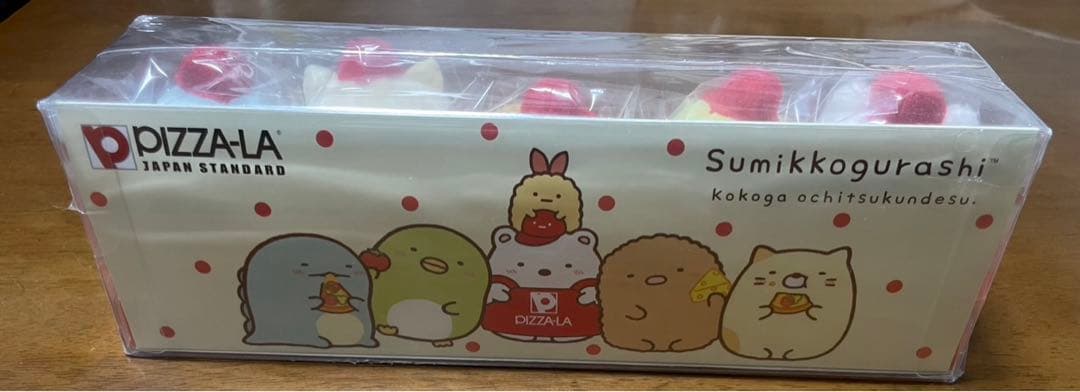 お値下げ【新品未開封】限定品すみっコぐらし ピザーラ てのりぬいぐるみ