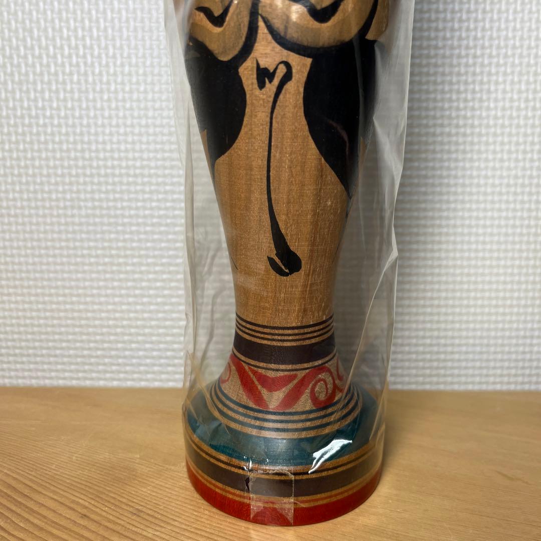 ⭕️津軽温湯こけし 山桜材 最上品 希少珍品 佐藤善二 名工盛秀太郎