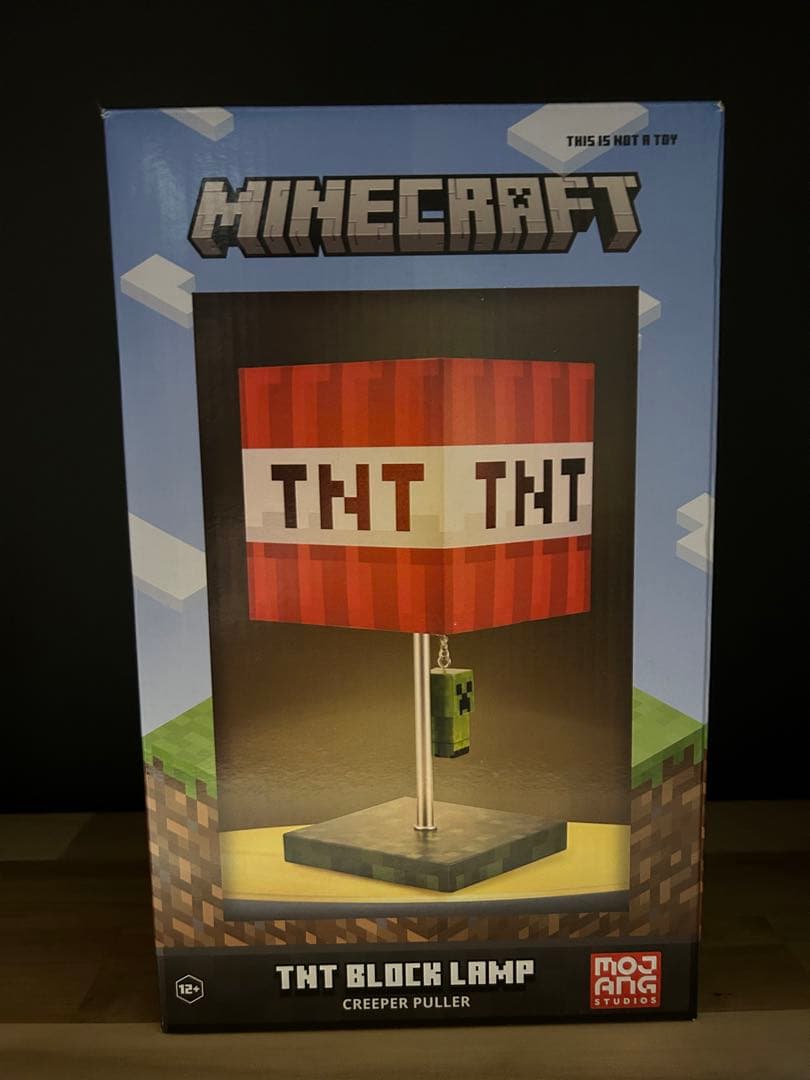 マイクラTNTテーブルランプ公式ライセンス商品 新品未開封