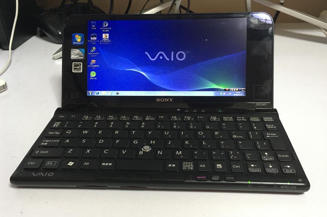 SONY VAIO type P VPCP11AKJ Windows7 美品