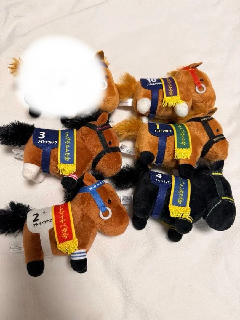 サラブレッドコレクション　ボールチェーン　メイショウドトウ　テイエムオペラオー