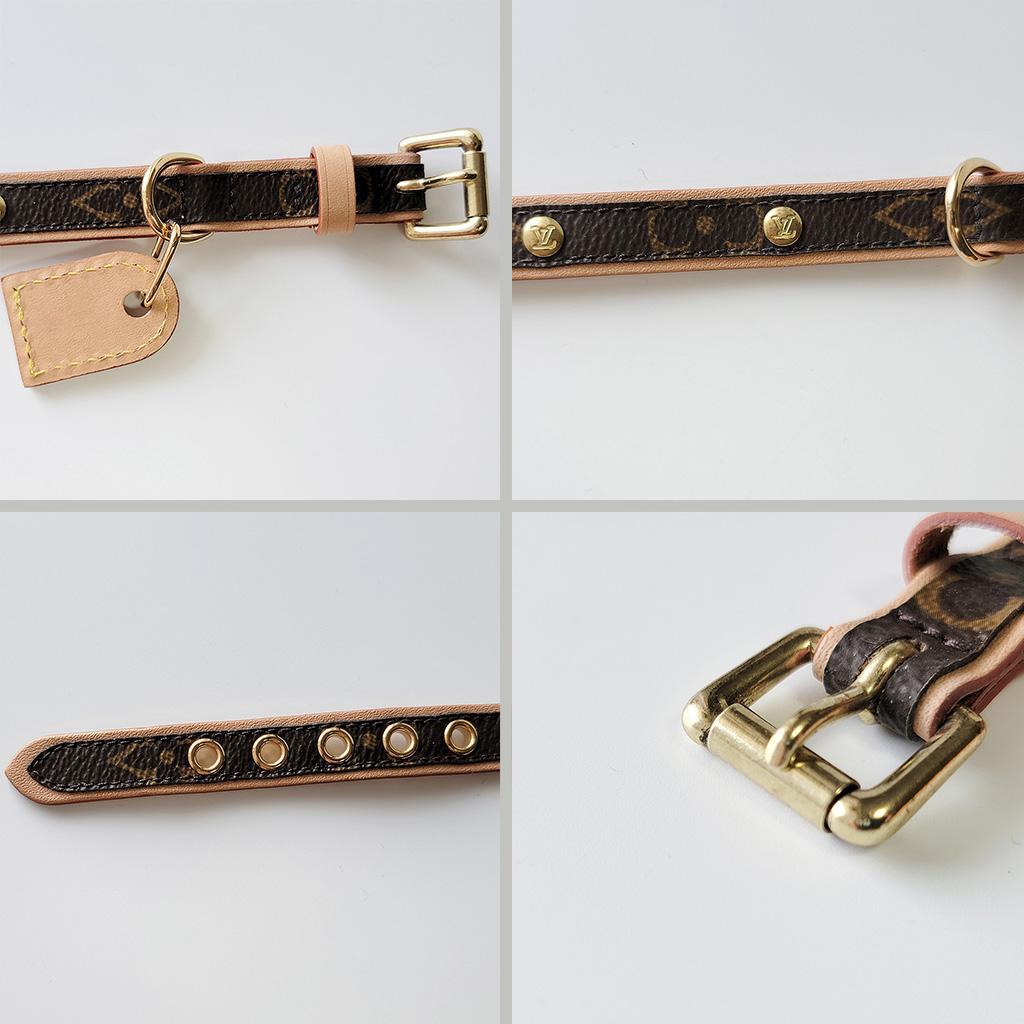 ルイヴィトン コリエ バクスターMM モノグラム 小型犬用 首輪 M58071