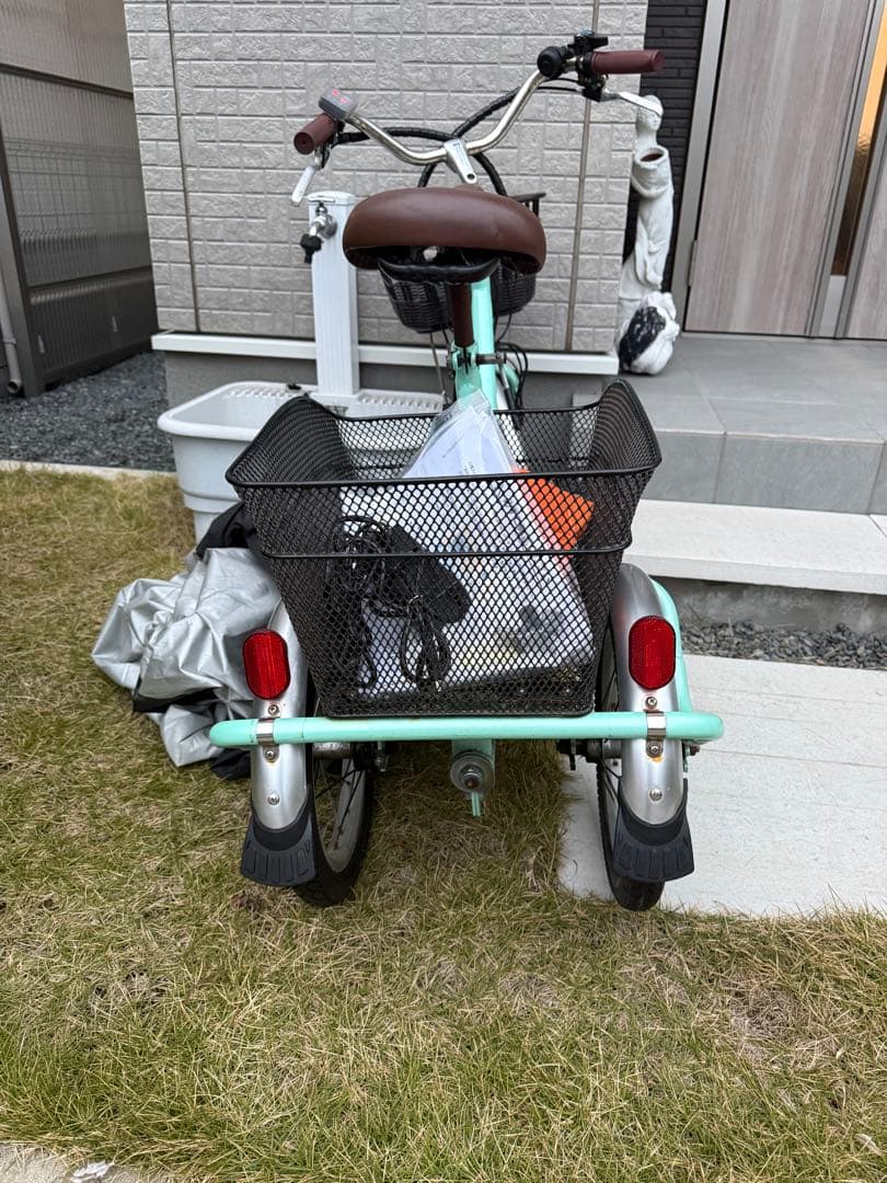 大人・老人用】 三輪電動自転車ミムゴ グリーン アクティブプラス