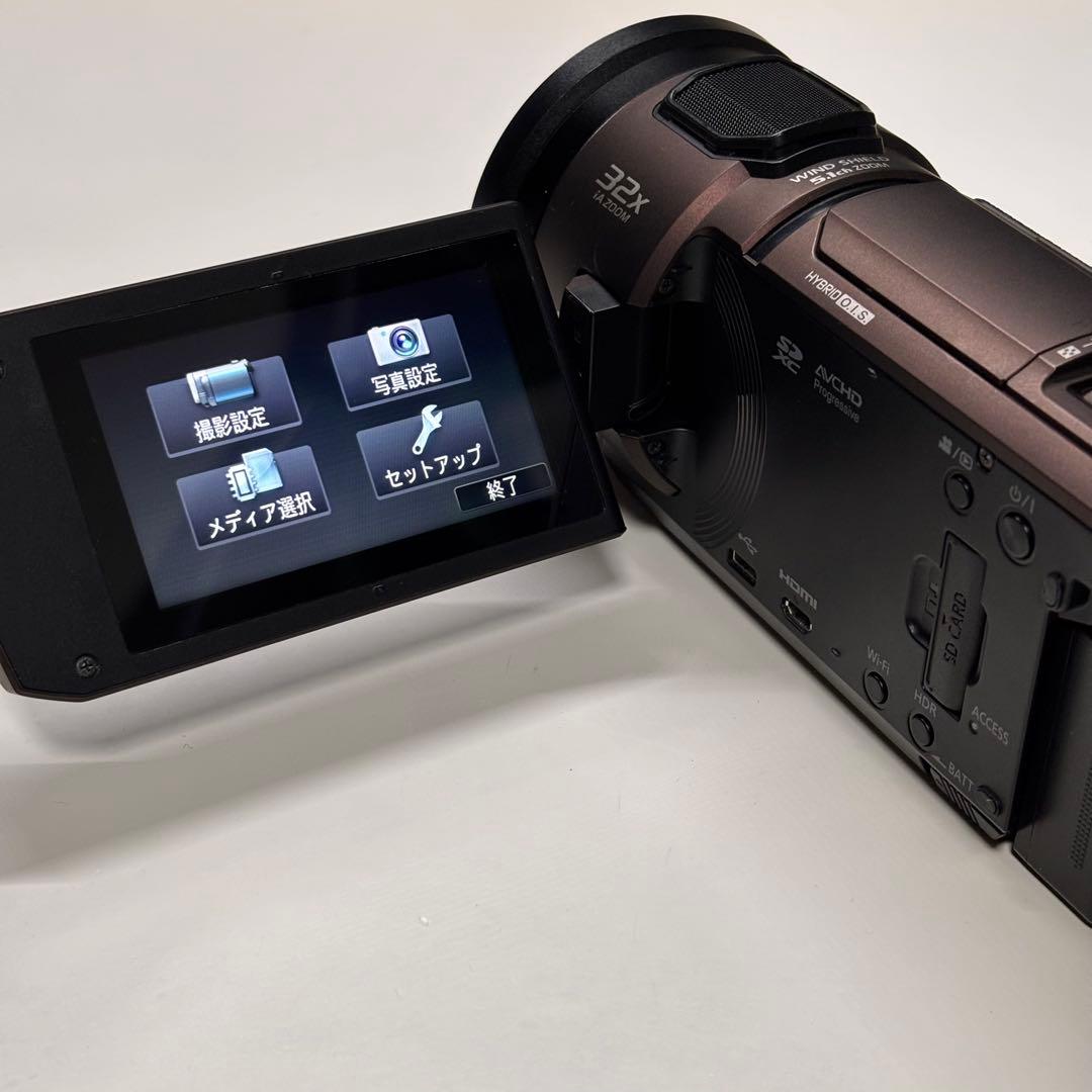 【Panasonic】4Kビデオカメラ HC-VX1M SDカード・バッテリー付