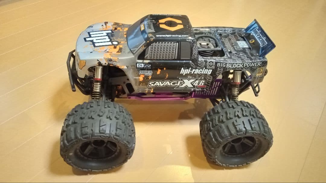 ホビーラジコン momoHPI Racing Savage X 4.6 Big Block