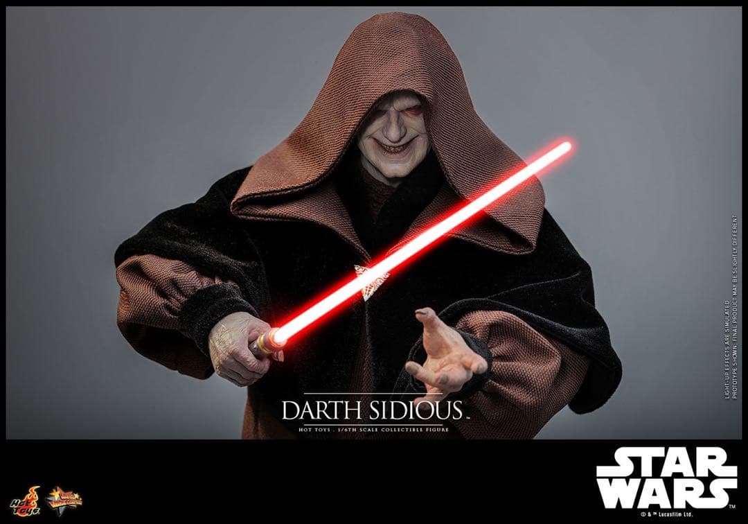 ホットトイズ　ムービーマスターピース　スターウォーズ　ダース・シディアス