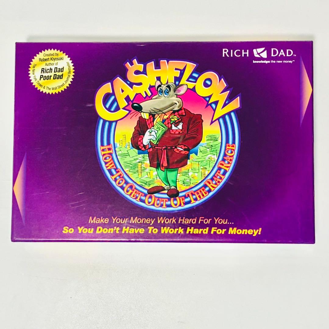 【訳あり美品 欠品なし】新装版キャッシュフロー101英語版 日本語説明書付き S