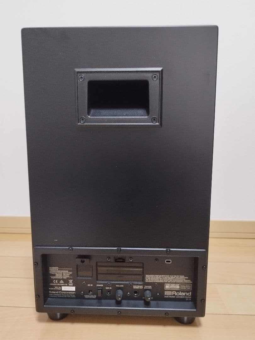 Roland EC-10 Cajon カホン専用カバサセット 美品 電子カホン