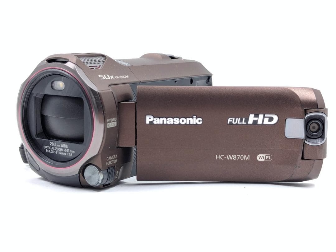 フルハイビジョン画質対応！ Panasonic ビデオカメラ HC-W870M