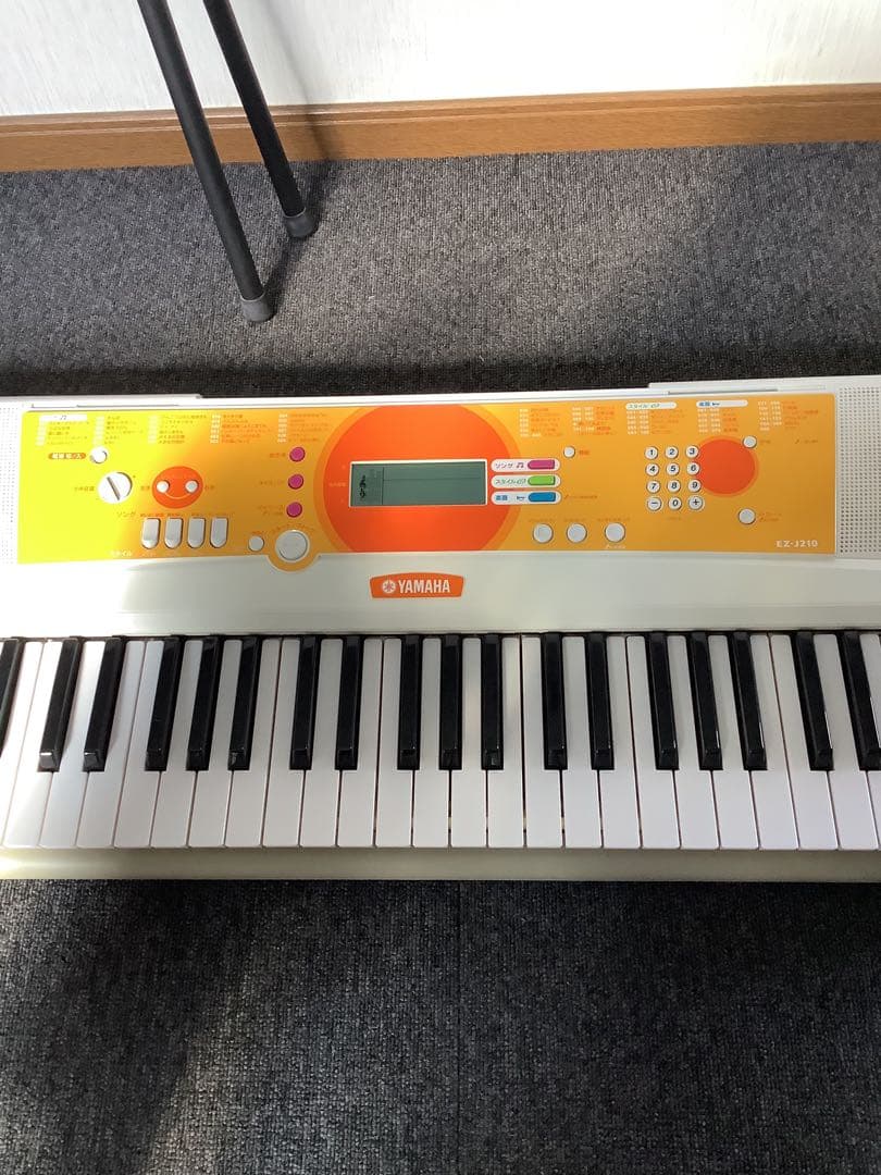 YAMAHA ヤマハ EZ-J210 ポータトーン 中古品　キーボード