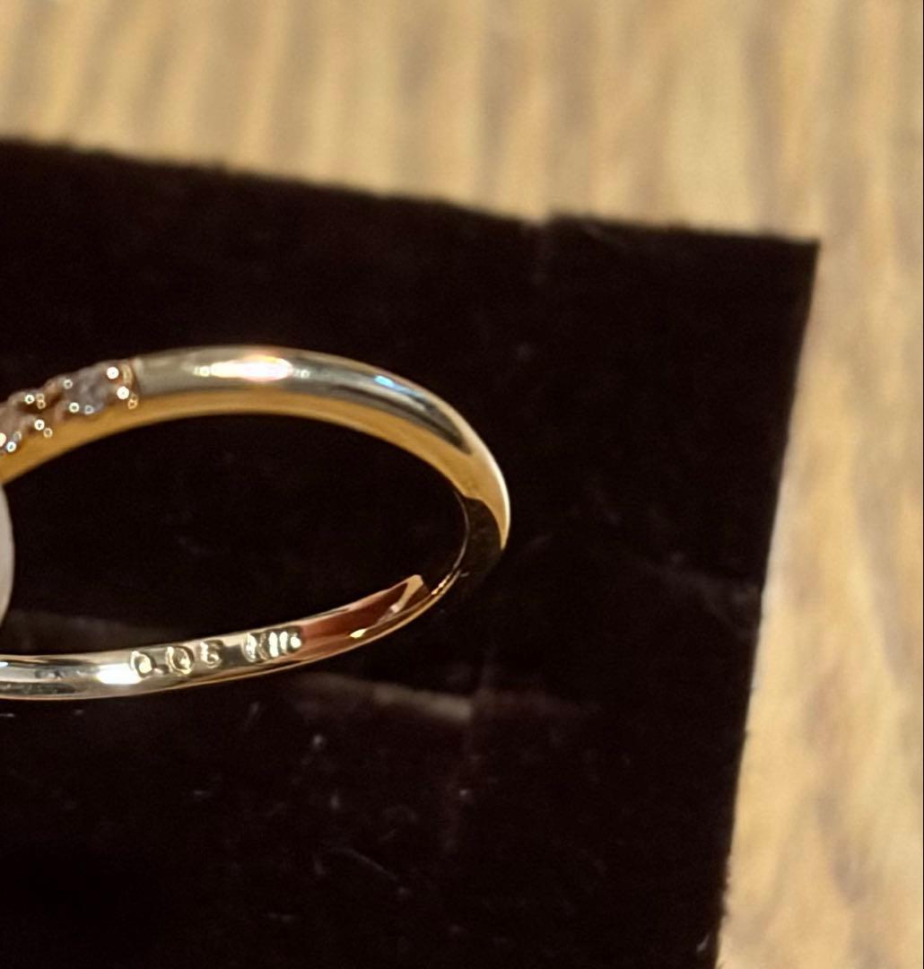 ノジェス Pocket Ring k10ハーフエタニティリング 1号