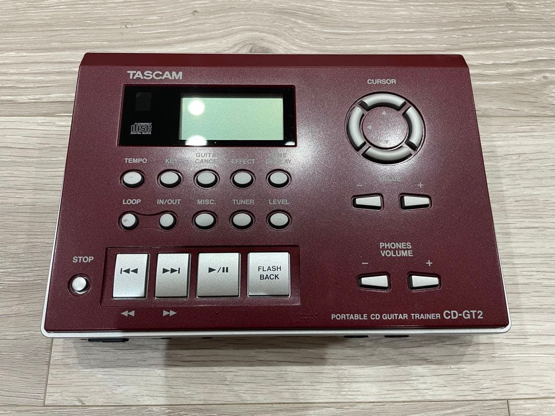 TASCAM CD-GT2 ポータブル CD ギタートレーナー C99725684